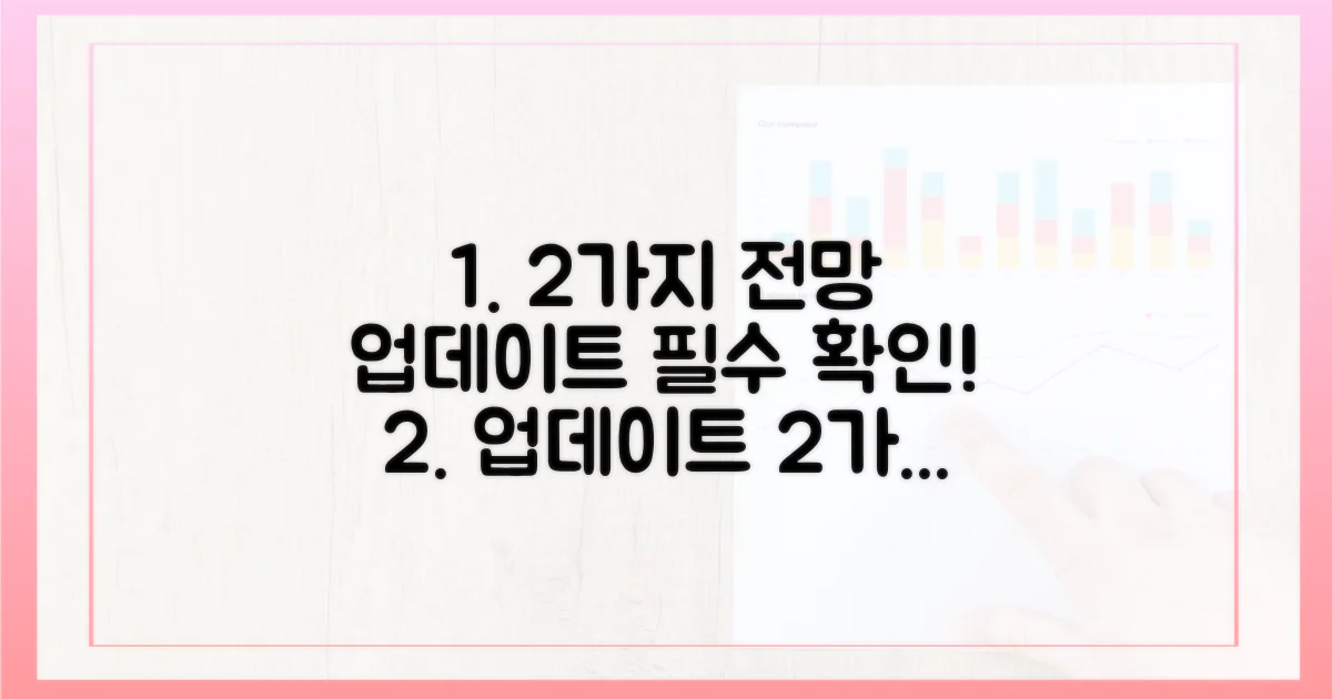 2가지 업데이트 전망