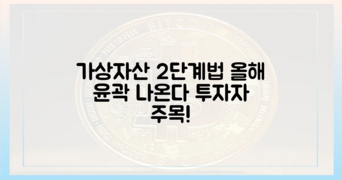 가상자산 2단계법, 연내 윤곽 나온다