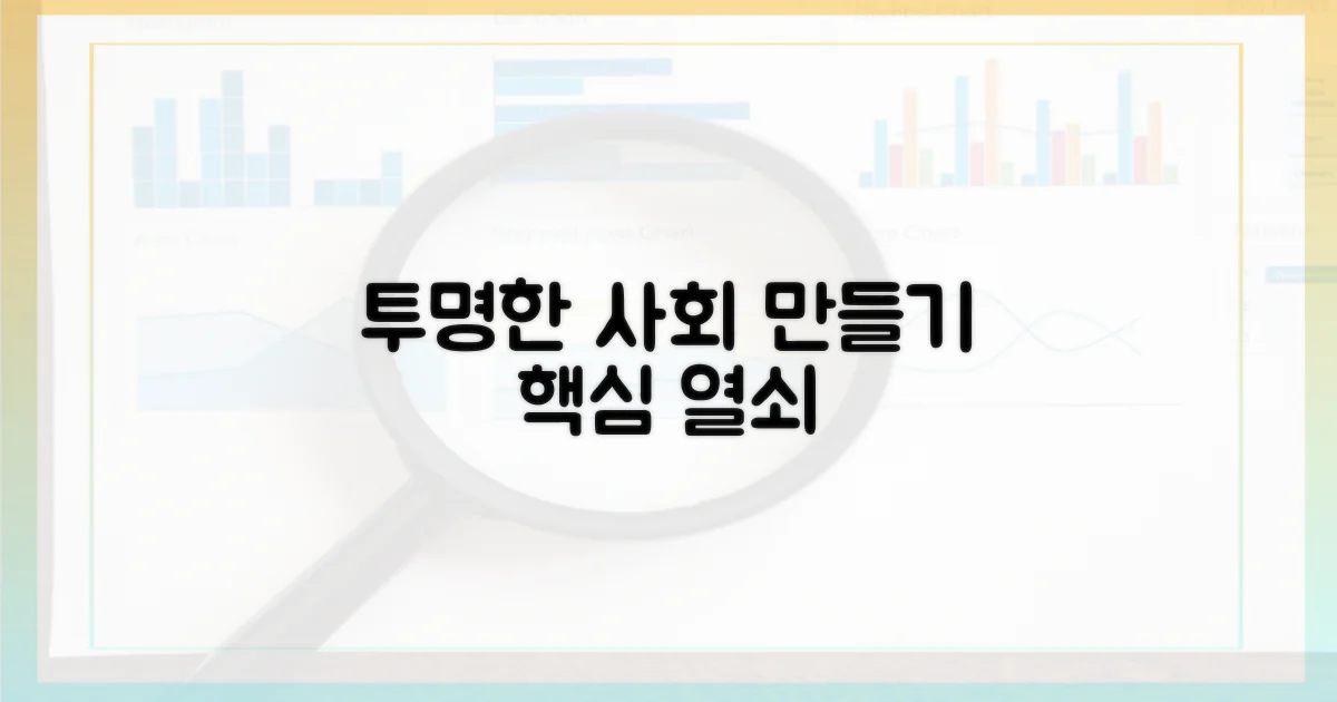 더 투명한 사회 만들기