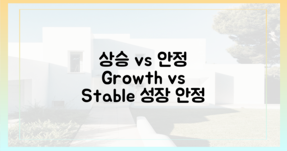 상승세 vs 안정세