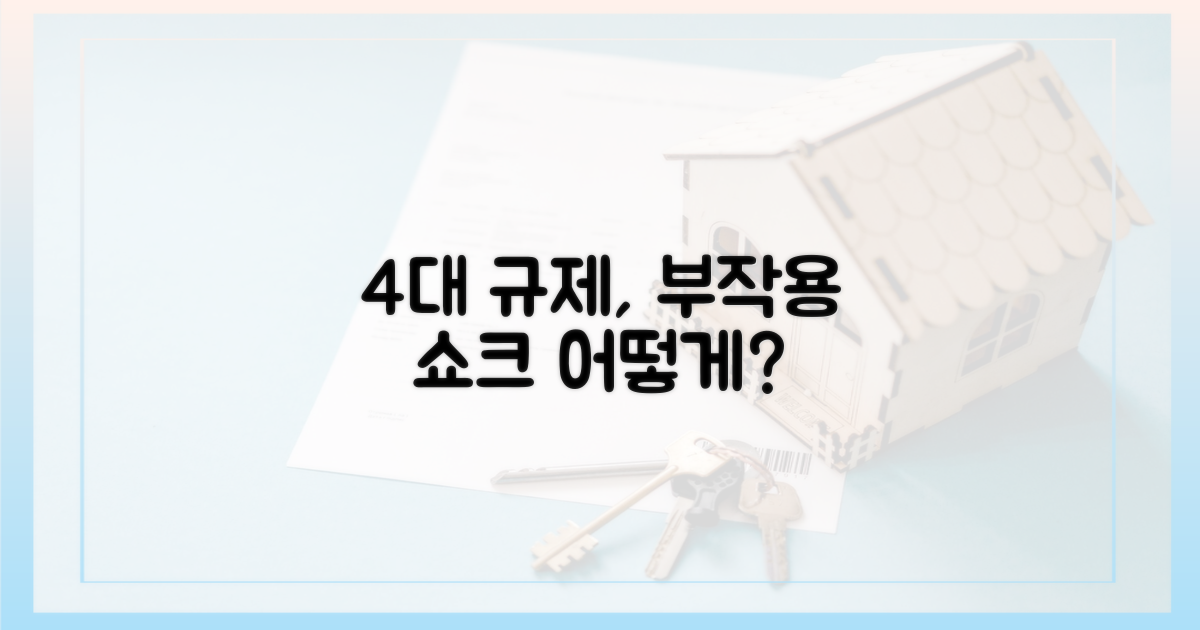 4대 부동산 규제, 부작용은?