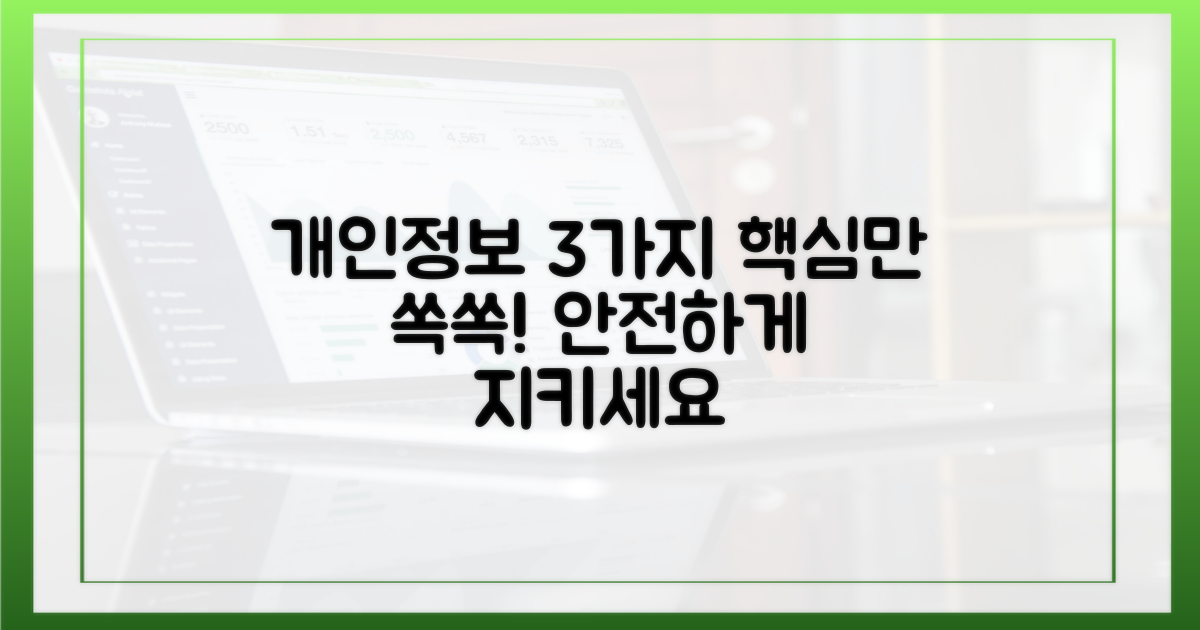 비공개 범위 3가지 핵심