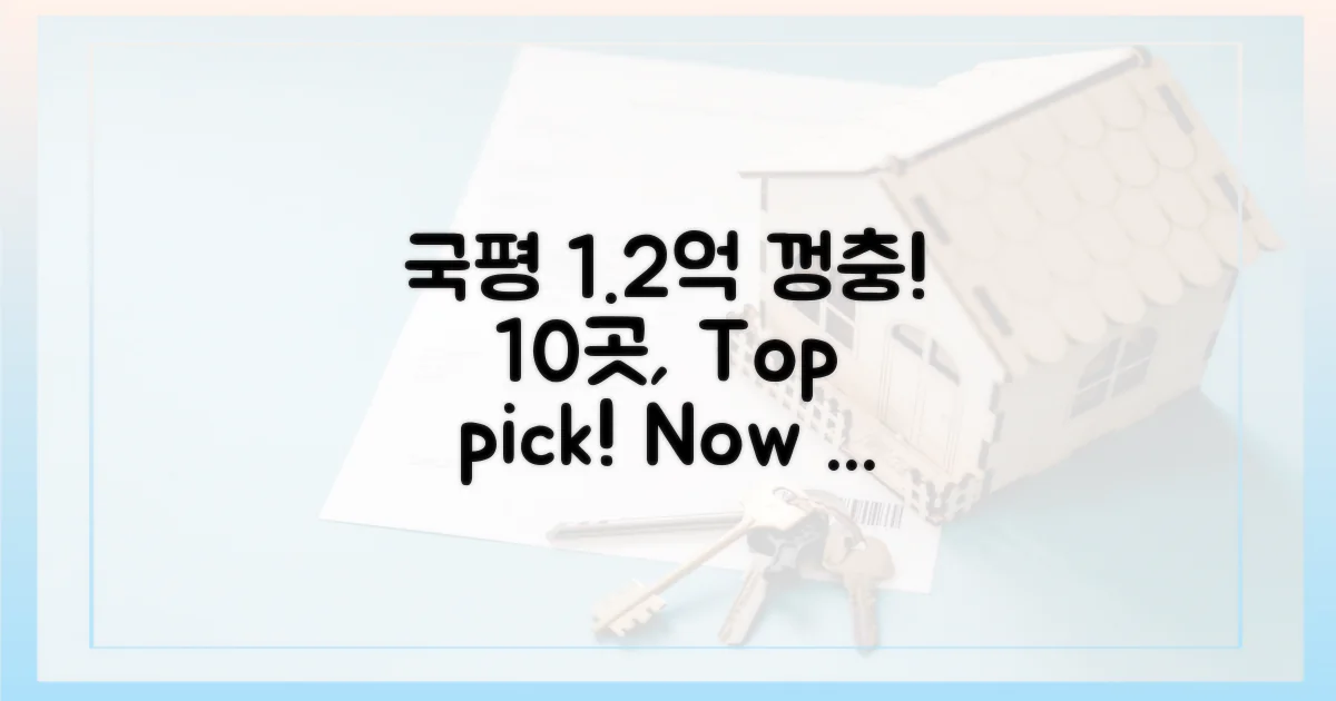 10곳, 국평 1.2억 상승