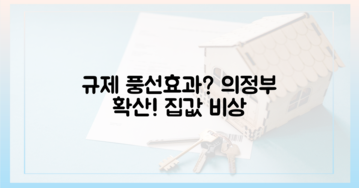 규제 풍선 효과, 의정부로?