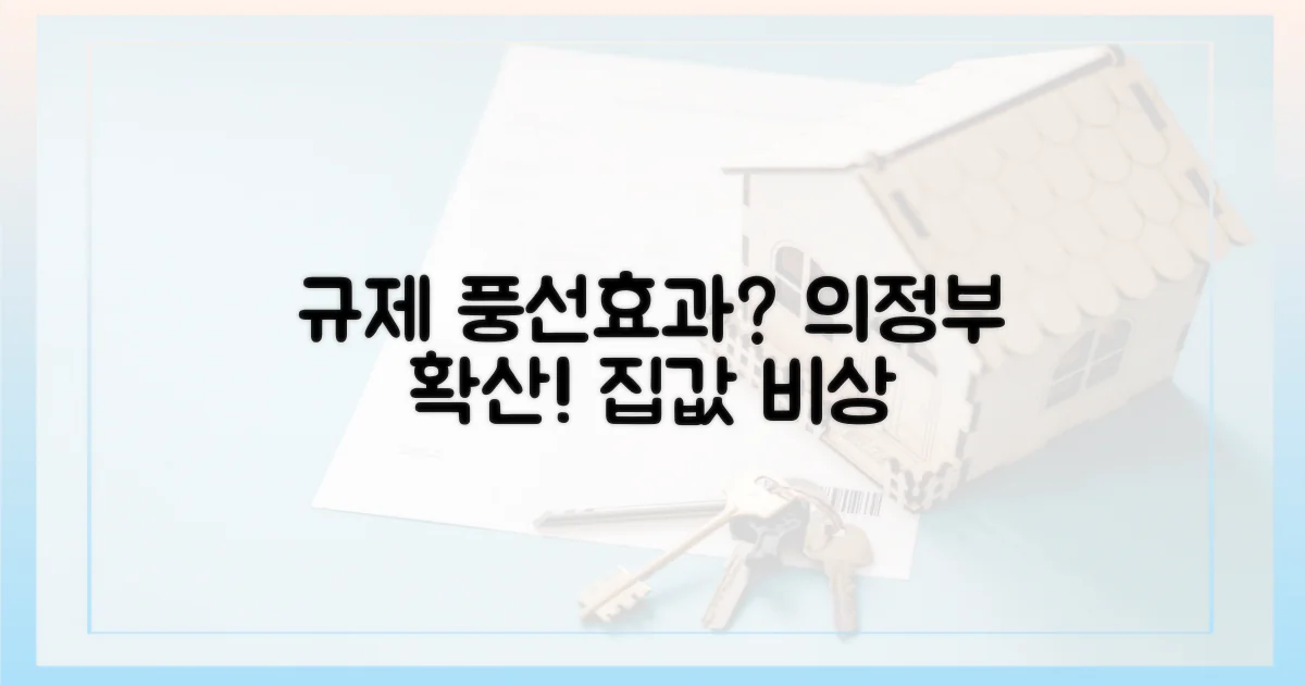 규제 풍선 효과, 의정부로?