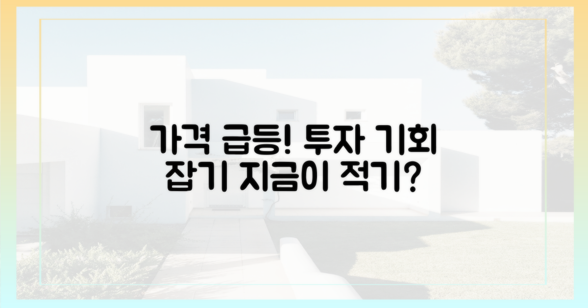 가격 변동, 투자 기회는?