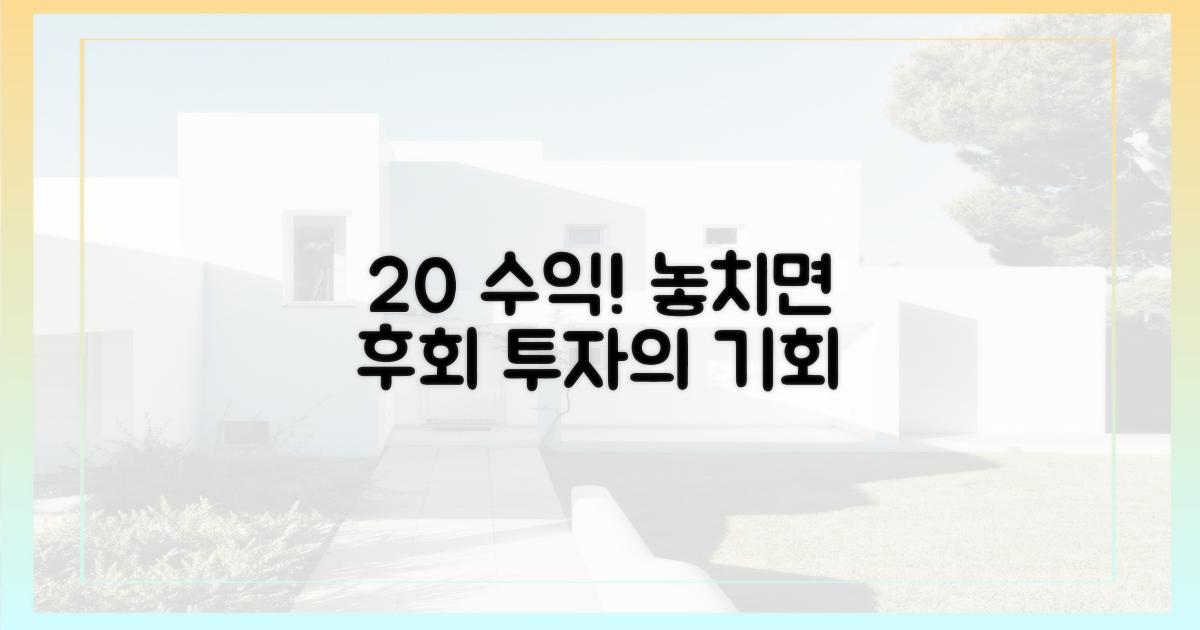 20% 이상 수익률 가능성