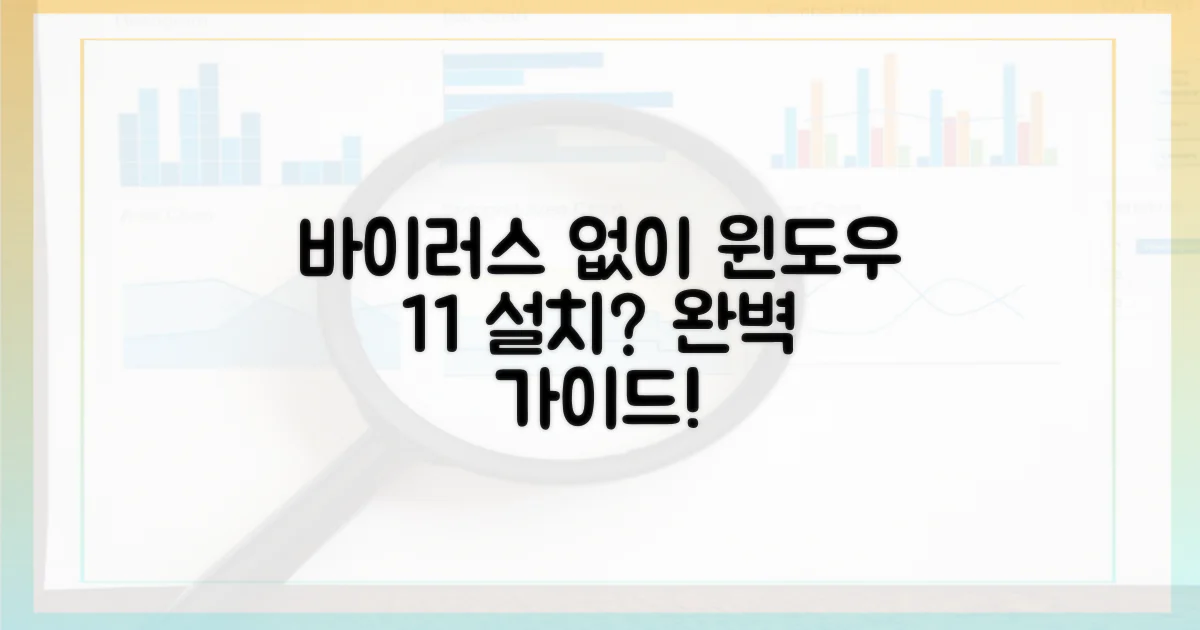 바이러스 없이 윈도우 11 설치 가능할까?