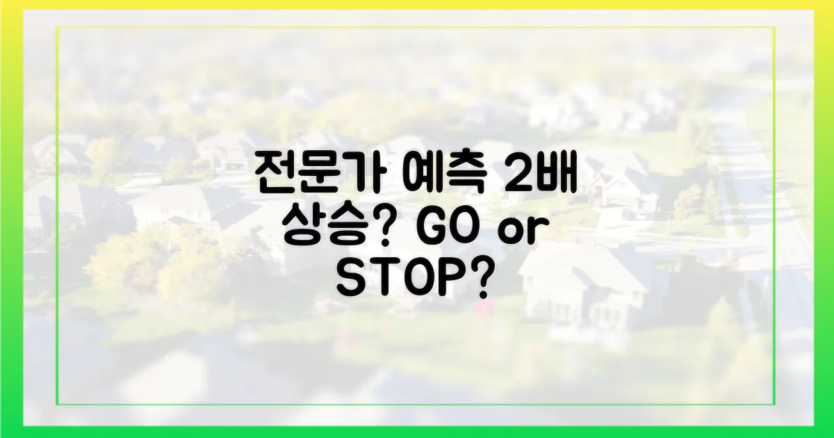 전문가 예측, 2배 더 갈까?