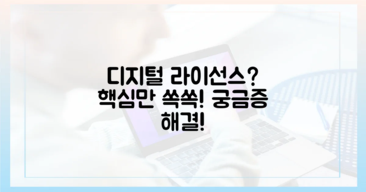디지털 라이선스란 무엇인가?