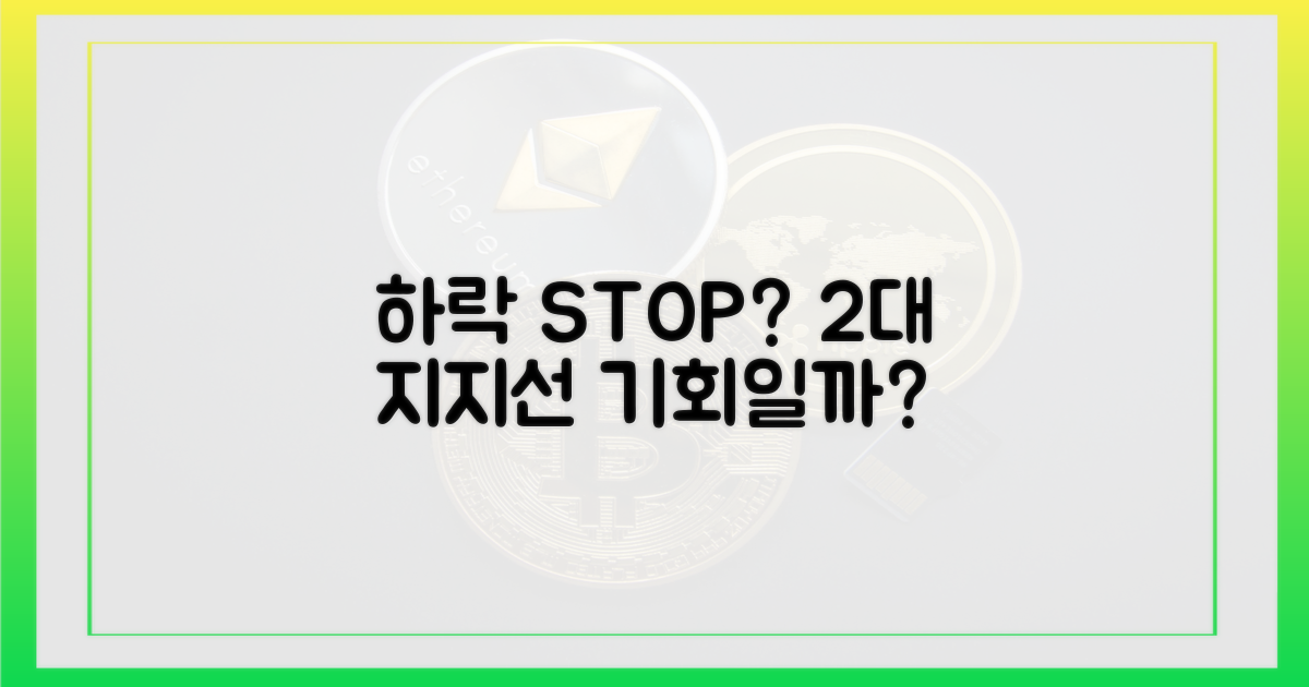 2대 지지선, 하락 멈출까?