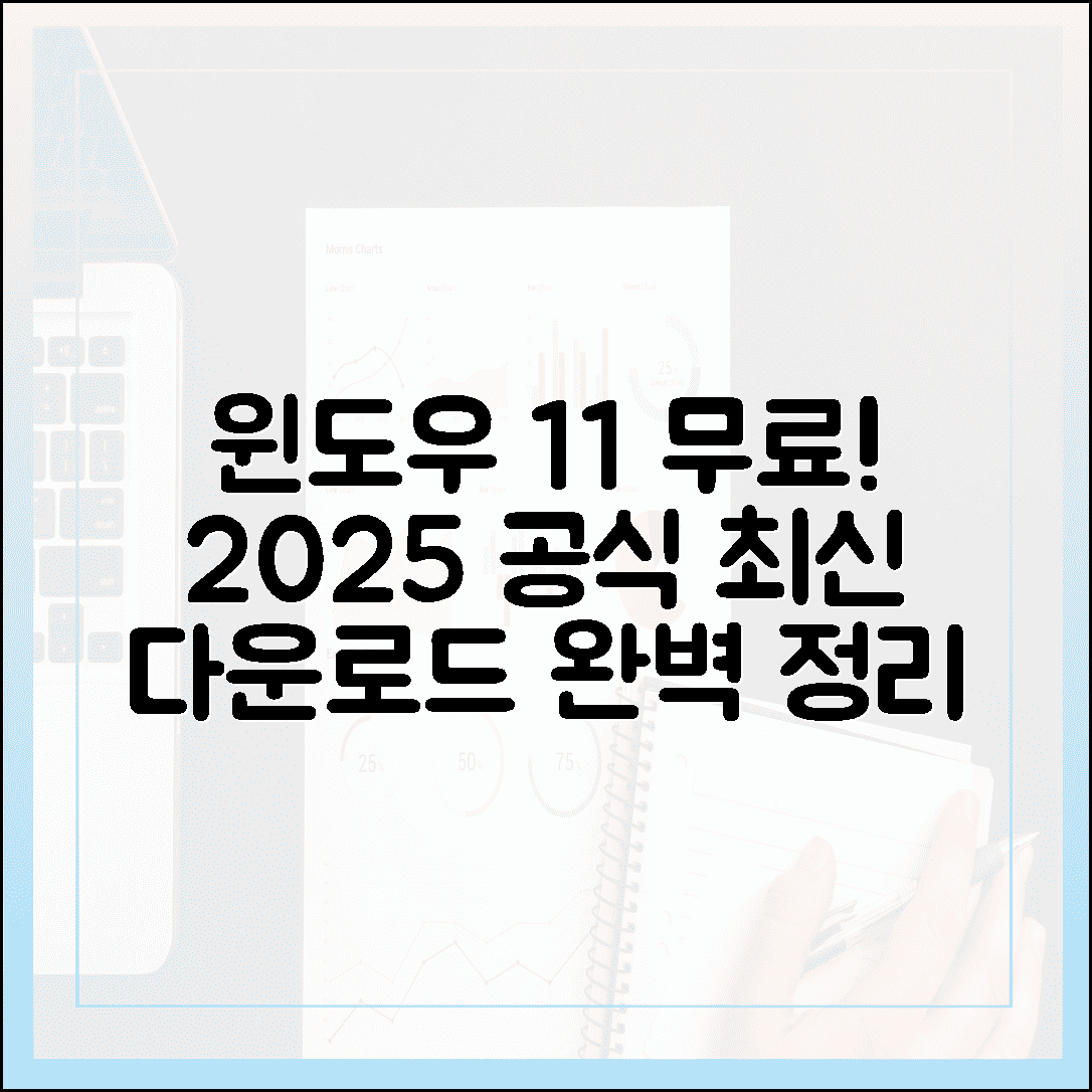 윈도우 11 무료 다운로드: 2025년 최신 공식 방법 총정리