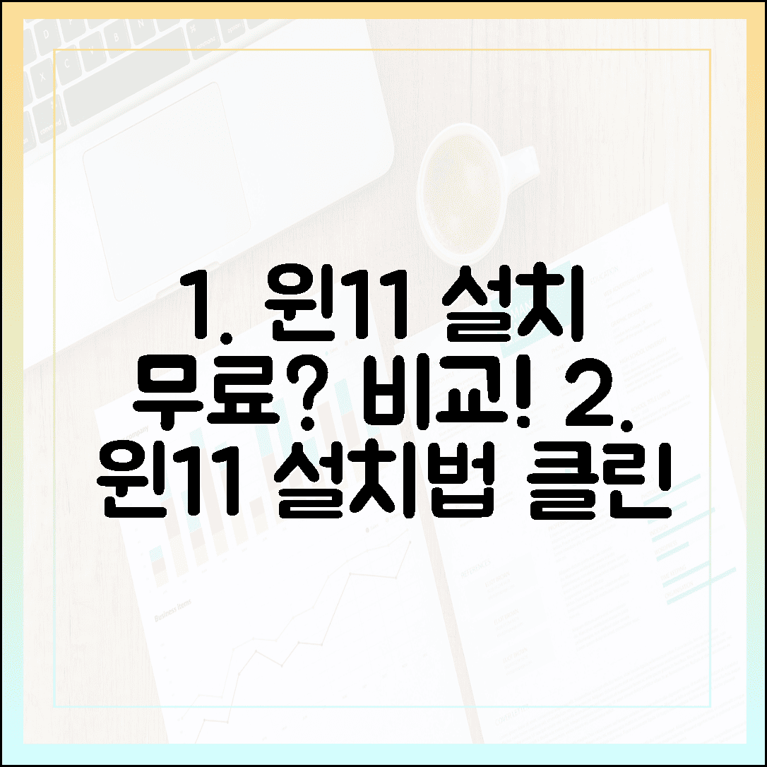 윈도우 11 클린 설치 vs 업그레이드: 당신에게 맞는 무료 설치법은?