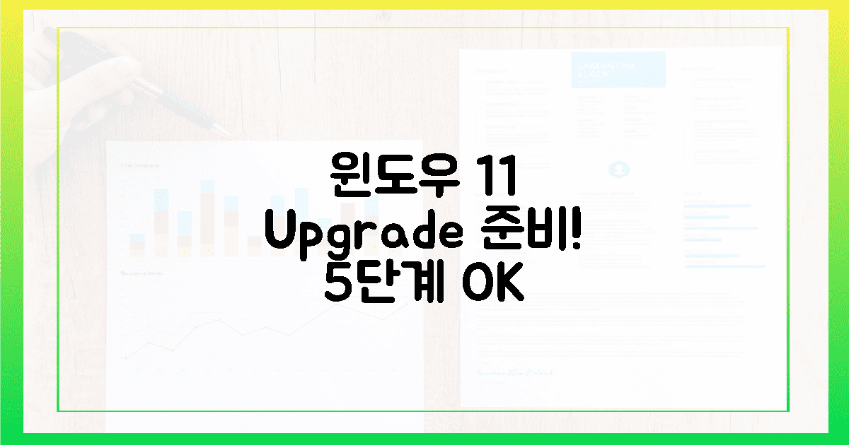 당신의 PC, 윈도우 11 업그레이드 준비 5단계!