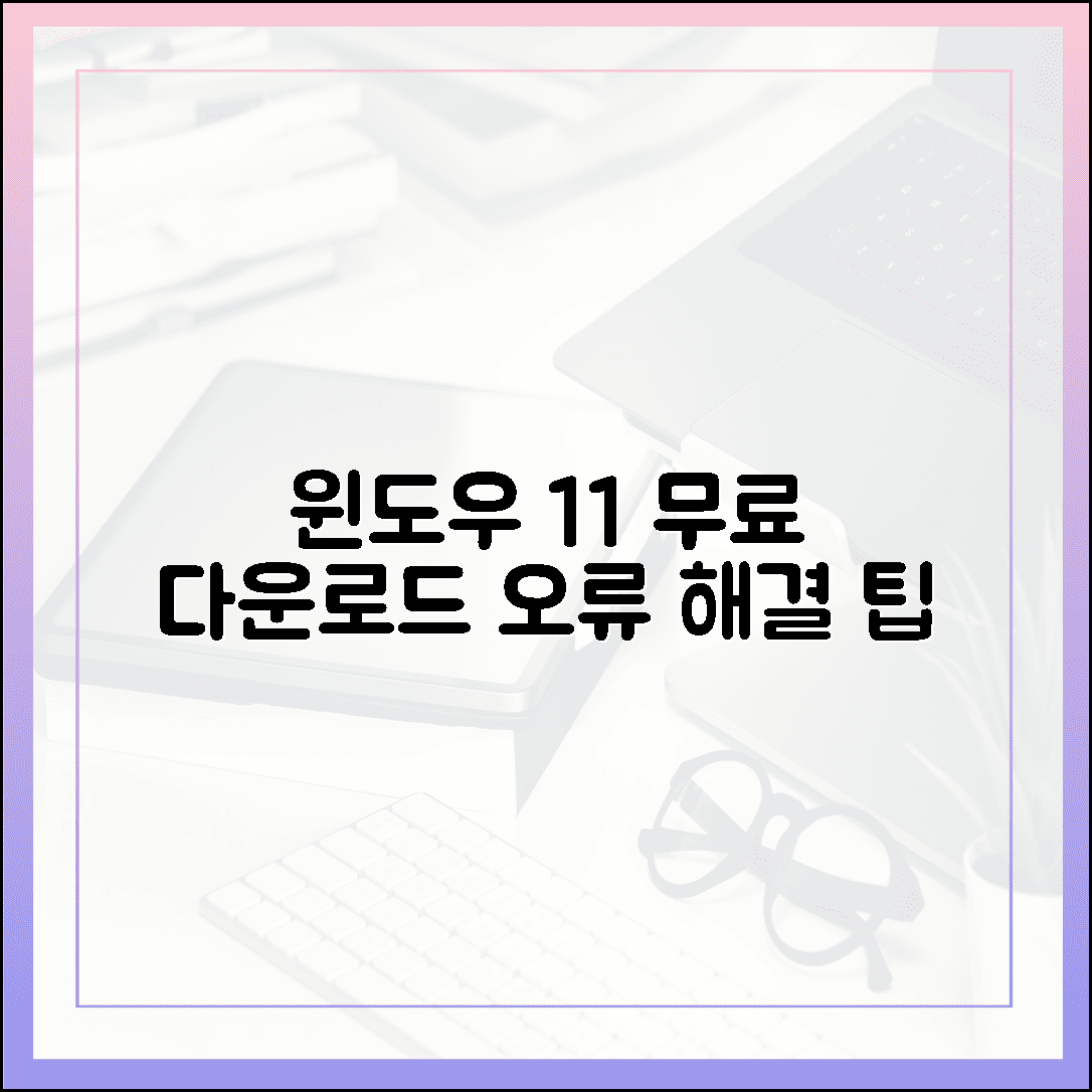윈도우 11 무료 다운로드 및 설치 오류 코드별 해결 방법