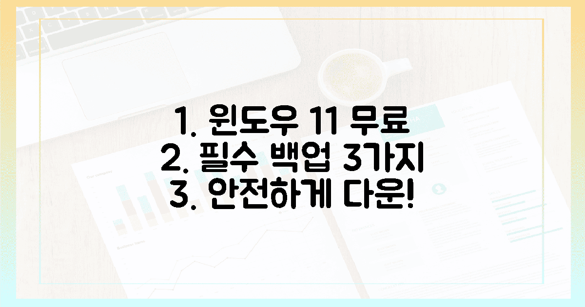 윈도우 11 무료 다운로드, 3가지 필수 백업 전략