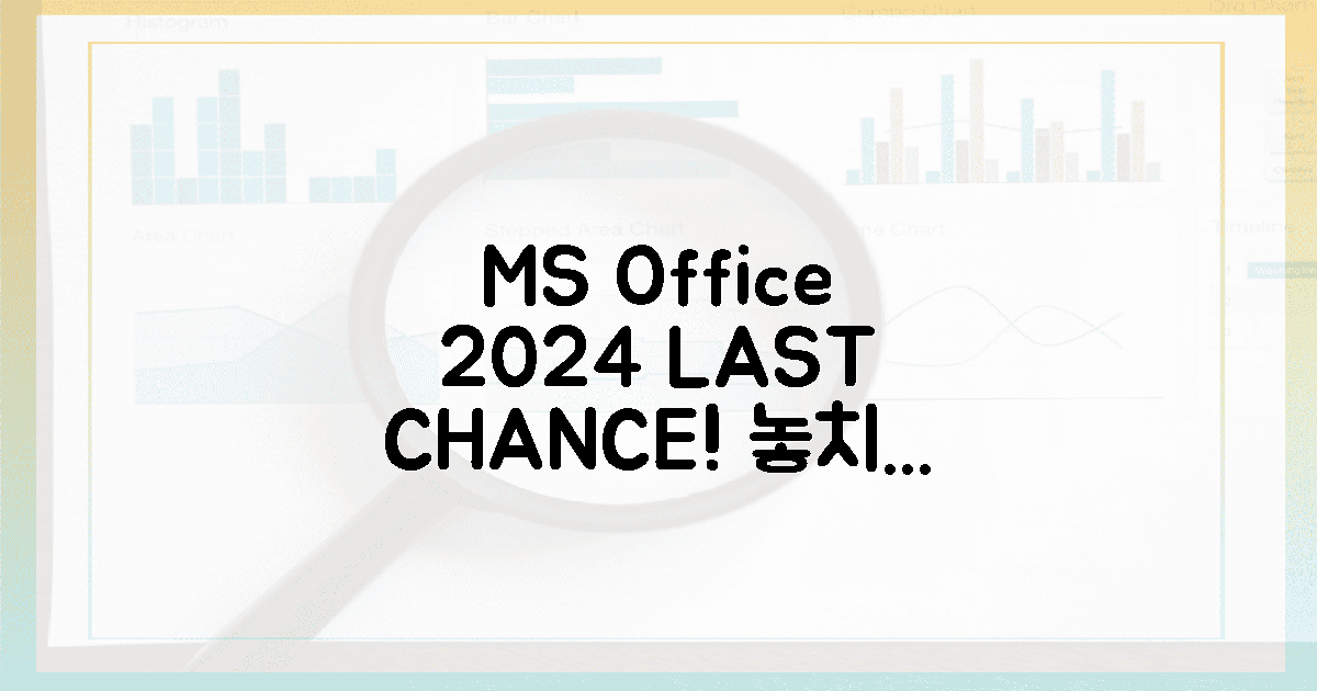 MS Office 2024 출시 전, 마지막 기회!
