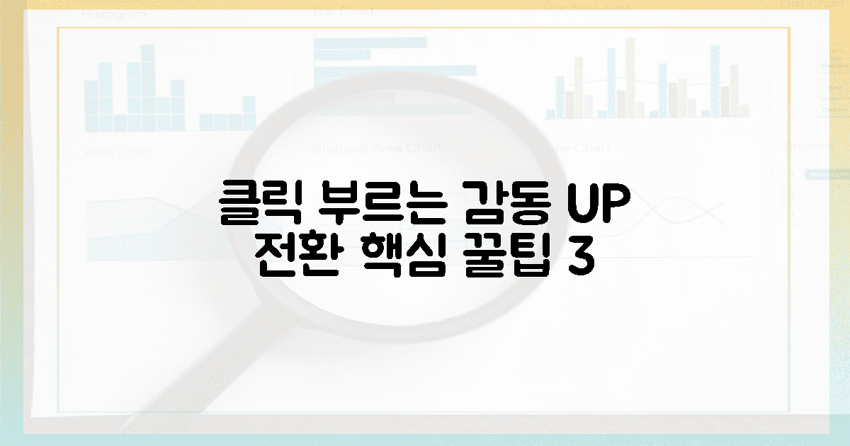 클릭 유발! 감동 배가 전환 꿀팁 3