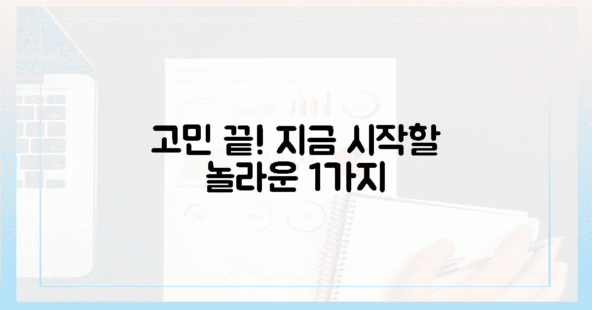 고민은 이제 그만! 지금 시작할 1가지 놀라운 이유.