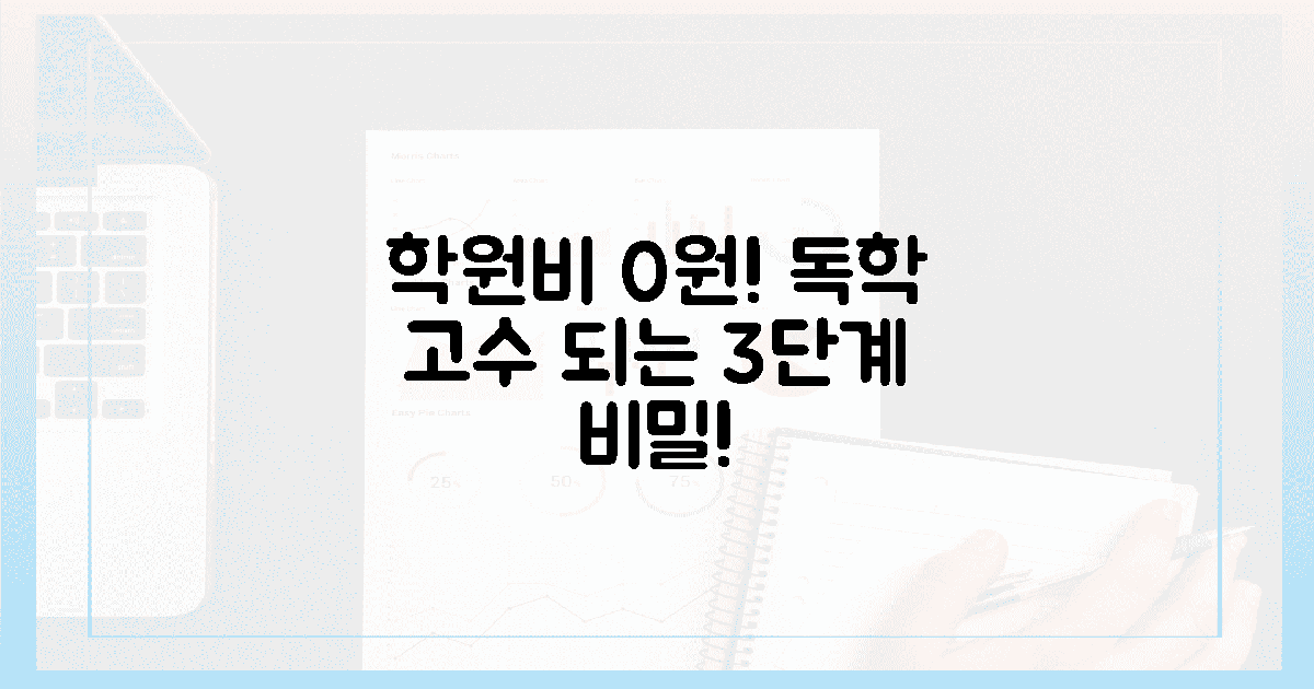 학원비 0원! 독학 고수 3단계 비법