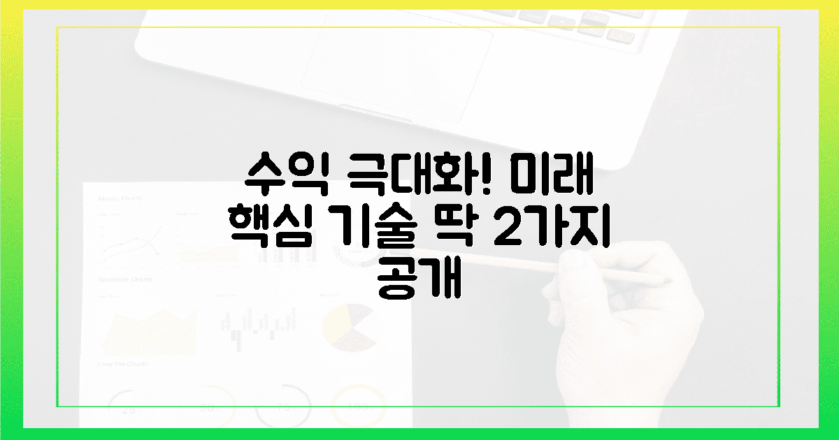 수익 최적화를 약속하는 2가지 미래 기술