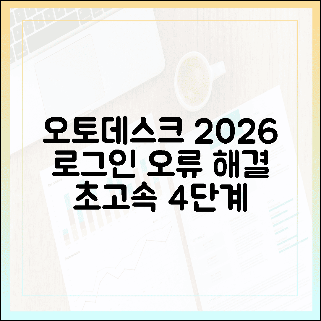 오토데스크 2026 계정 로그인 안 될 때 해결법, 고객센터보다 빠르게 대처하는 4단계