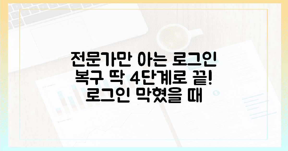 2. 전문가만 아는 4단계 초고속 로그인 복구법