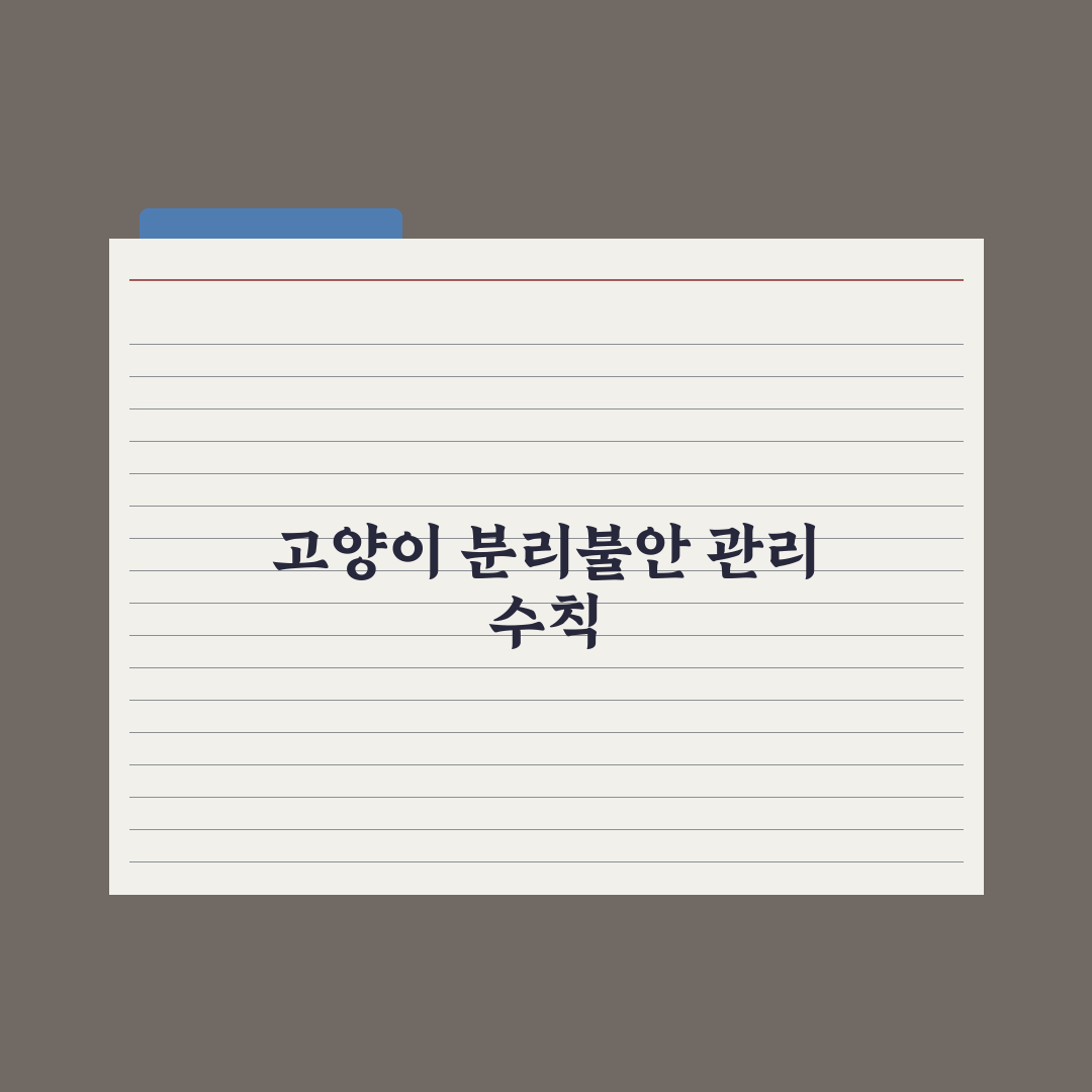 고양이 분리불안, 강아지와 다른 점 심층분석: 전문가가 꼽은 5가지 차이