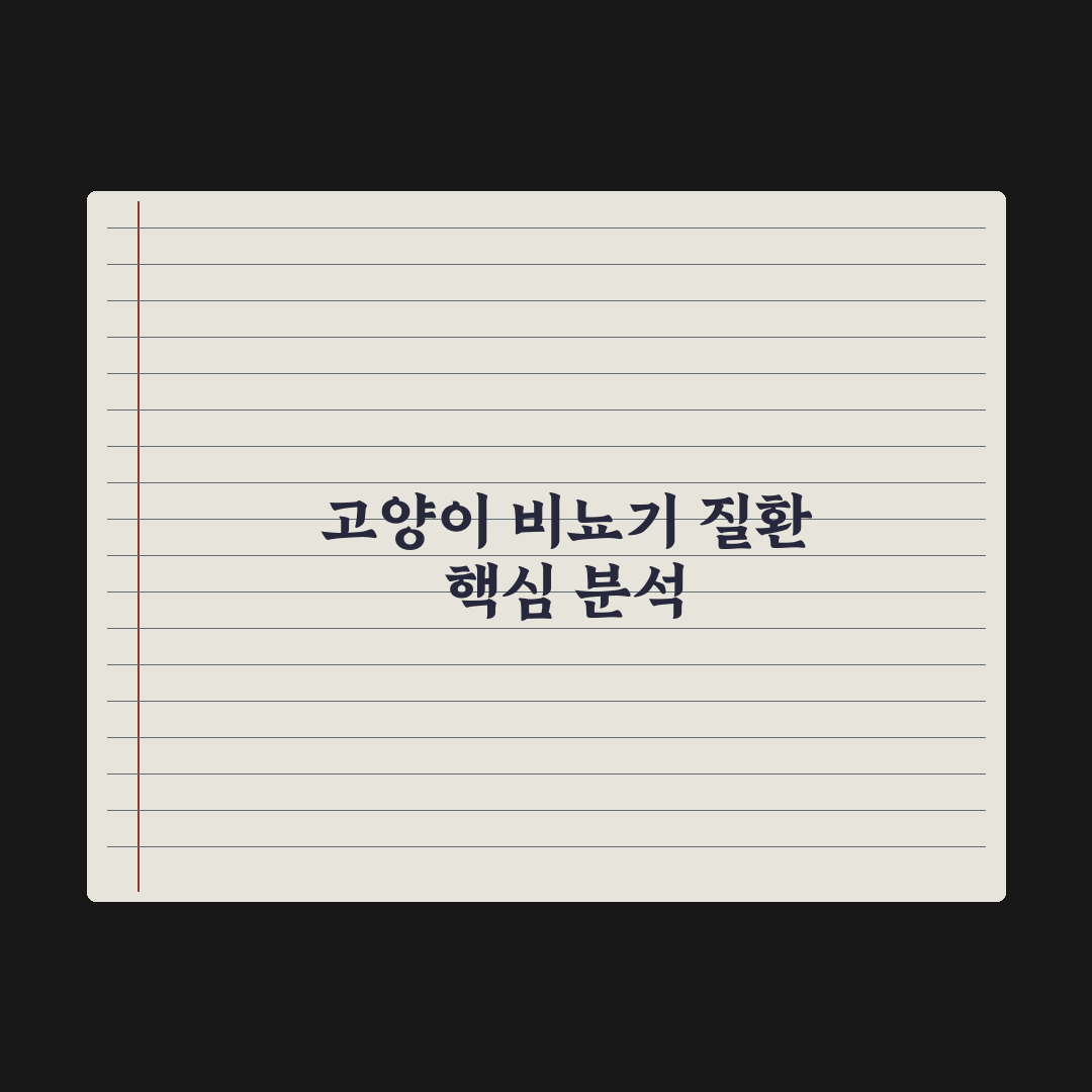 고양이 비뇨기 질환 - 증상과 예방 실전가이드: 수의사가 꼽은 5대 수칙