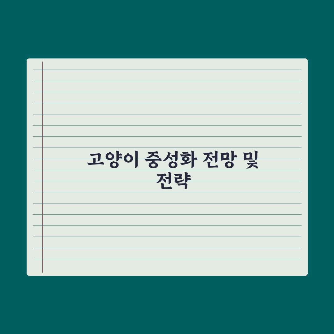 고양이 중성화 수술 가이드 심층분석: 전문가가 검증한 7가지 핵심 수칙
