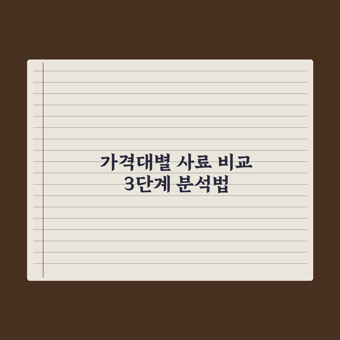 강아지 사료 가격대별 비교 가이드 심층분석: 전문가가 검증한 5대 핵심 지표